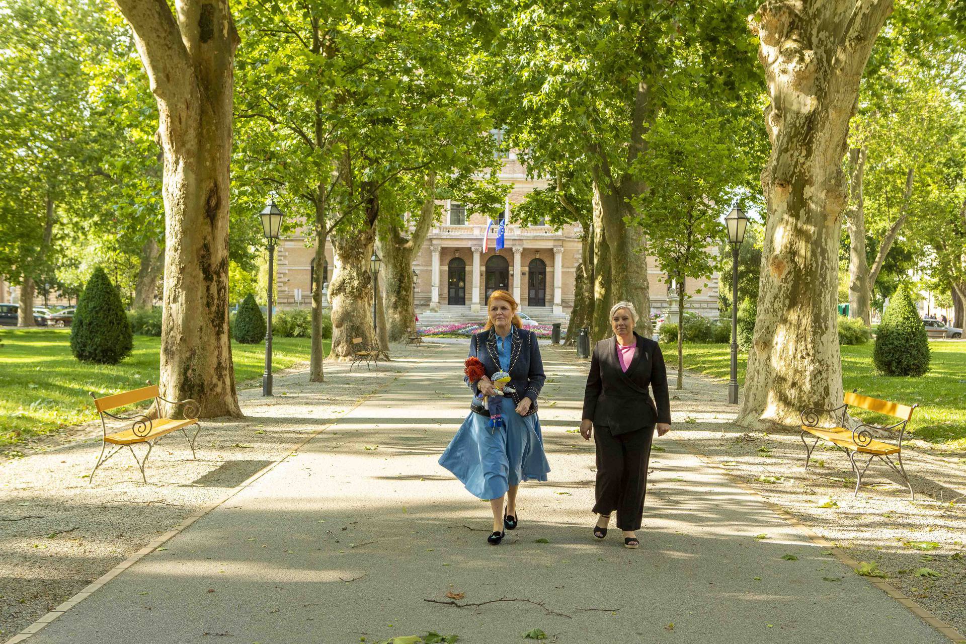 Vojvotkinja od Yorka u Zagrebu: 'Volontiranje mi je spasilo život'