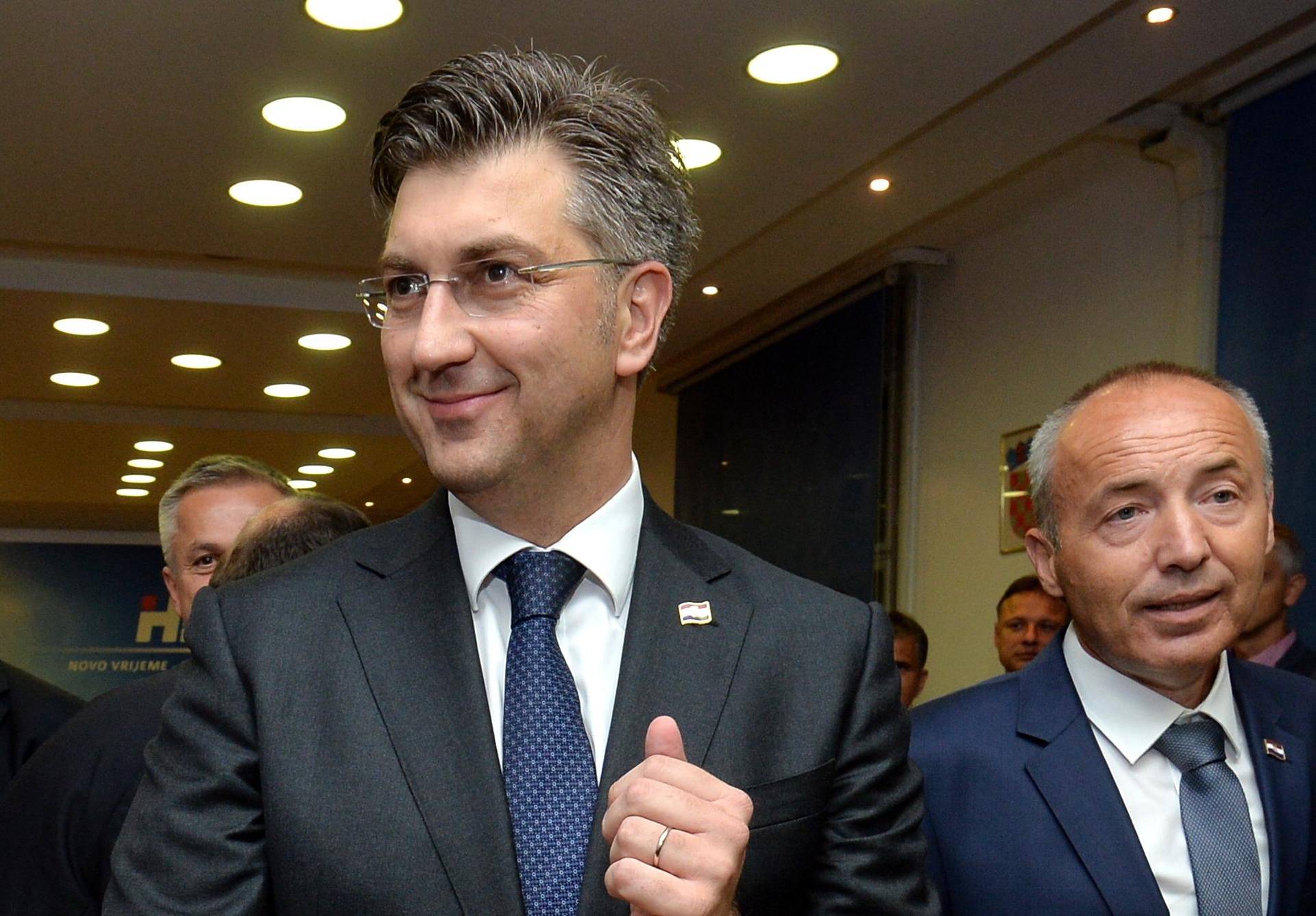 Andrej Plenković: HDZ-ove izborne liste još nisu definirane