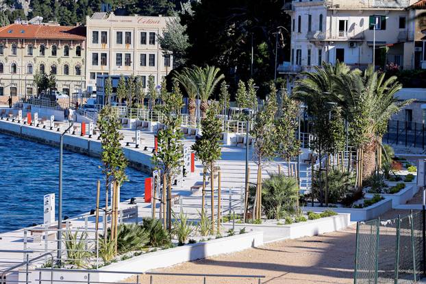 Andrej Plenković na svečanom otvorenju luke Omiš