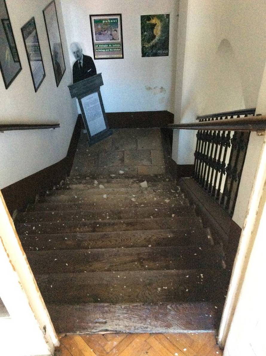 Hrvatski prirodoslovni muzej teško je stradao u potresu