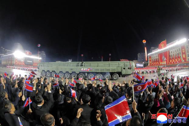 Military parade celebrating the 80th anniversary of the founding of the ruling Workers' Party of Korea (WPK), in Pyongyang
