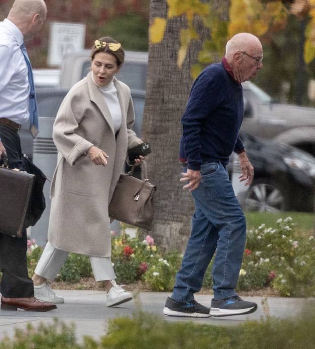 EXCLUSIVE: BYOB! 92 Year Old Rupert Murdoch, Is Joined By Elena Zhukova, 66, As He Enjoys Retirement, Jetting Off With His New Lover And 8 Cases Of Moraga Vineyards Wine