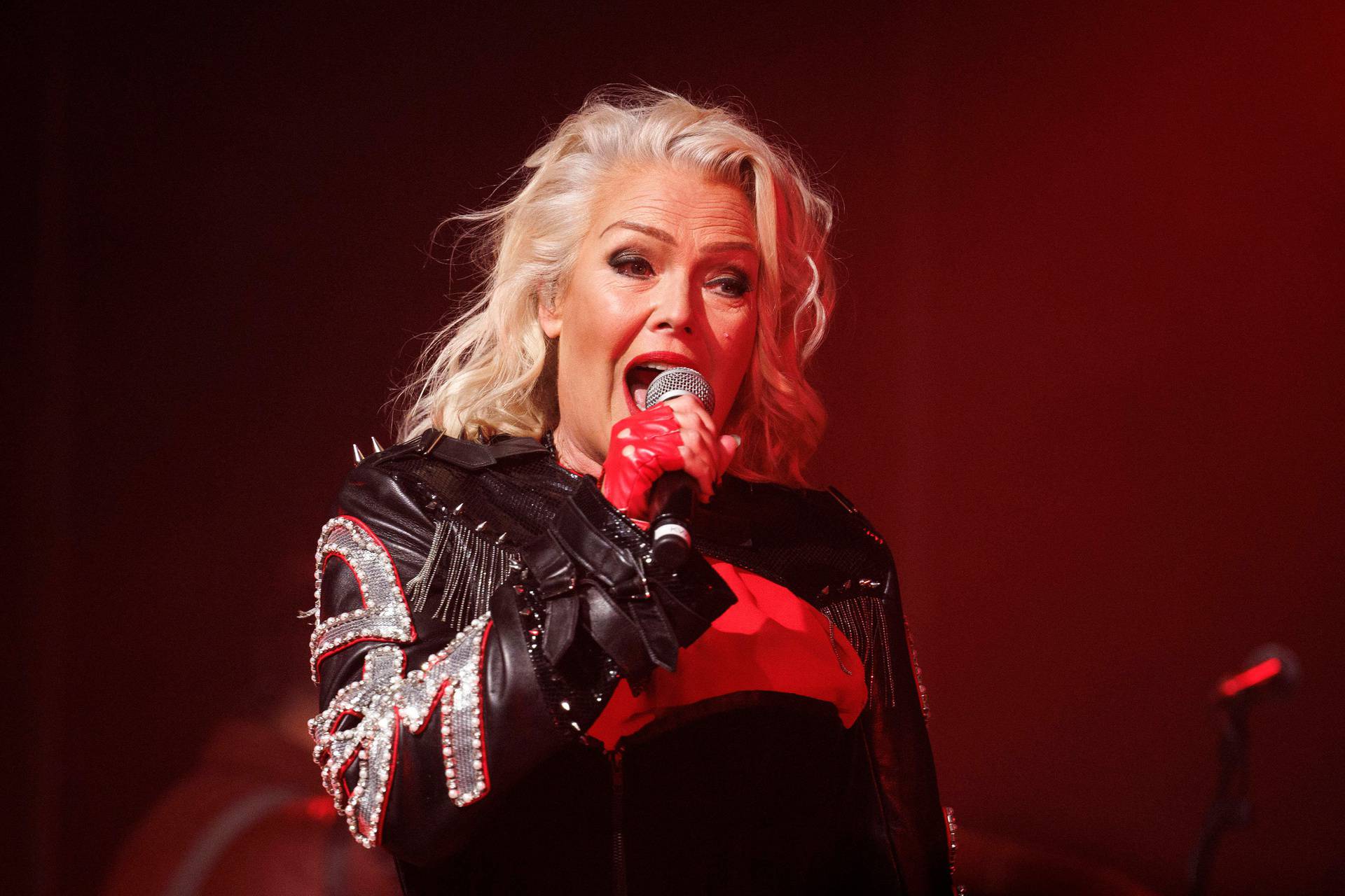 Sängerin Kim Wilde bei ihrem Auftritt im Rahmen der The Greatest Hits Tour 2022 im Carlswerk Victoria - Eine Veranstalt