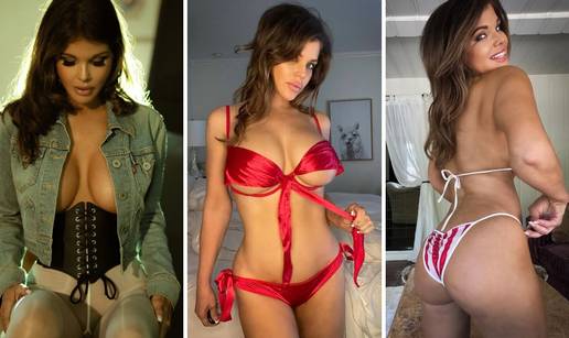 Oprez, vruće! Fotke listajte na vlastitu odgovornost: Bikini je jedva pokrio Donnine adute