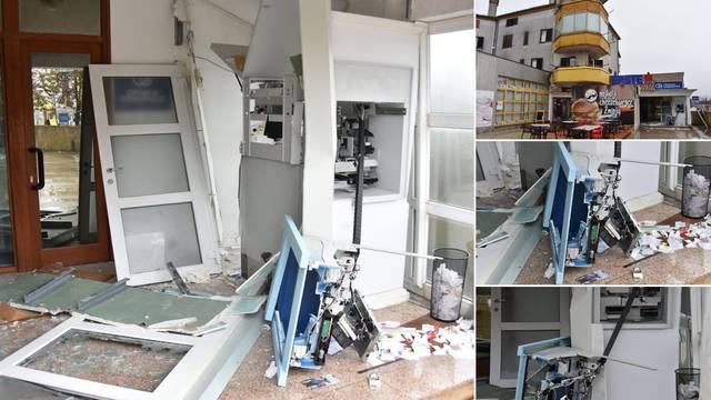 Eksplozija uzdrmala Žminj:  Pokušao je razvaliti bankomat