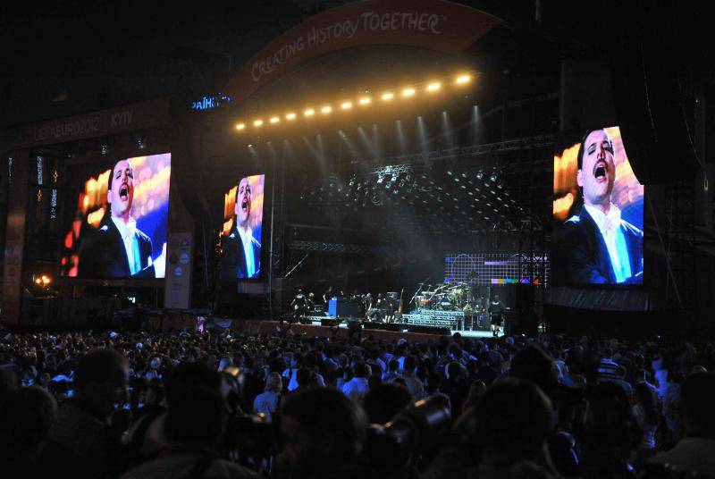 EURO 2012 - charity concert in Kiev