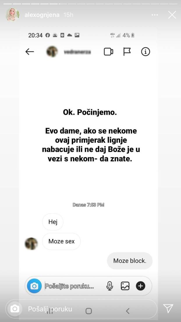 Poruka sex primjer preko Sexting za