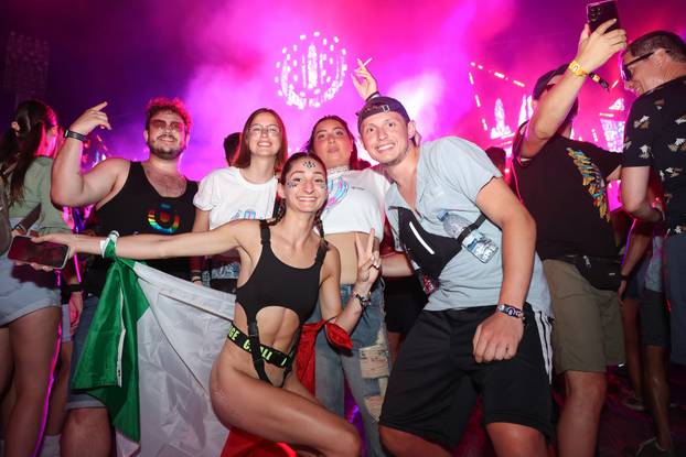 Split: Atmosfera druge večeri Ultra Europe Festivala