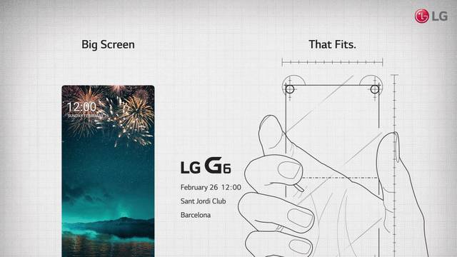 LG otkrio još više detalja o G6, imat će 'veliki ekran koji paše'
