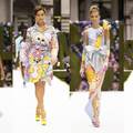 Moschino donosi modnu zabavu s motivima slonića Dumba i žirafa od kolažnog tekstila