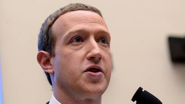 Facebook CEO Zuckerberg testifies about cryptocurrency Libra at House Financial Services Committee hearing on Capitol Hill in Washington