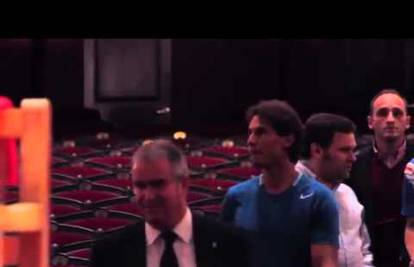 Rafael Nadal i David Ferrer su igrali u Kući opere u Barceloni