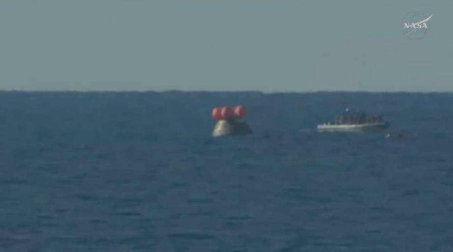 Artemis II crew returns to Earth