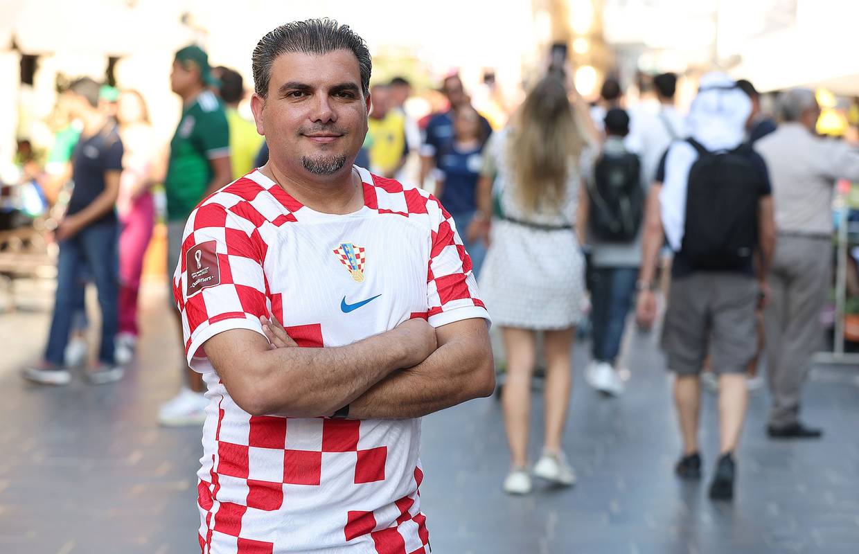 'Vidio sam Luku Modrića uživo, ništa više mi ne treba. U Iraku sam kupio i dres Vatrenih'