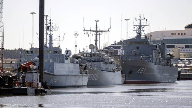 NATO warships arrive on Finnish coast to train with Finns, in Turku