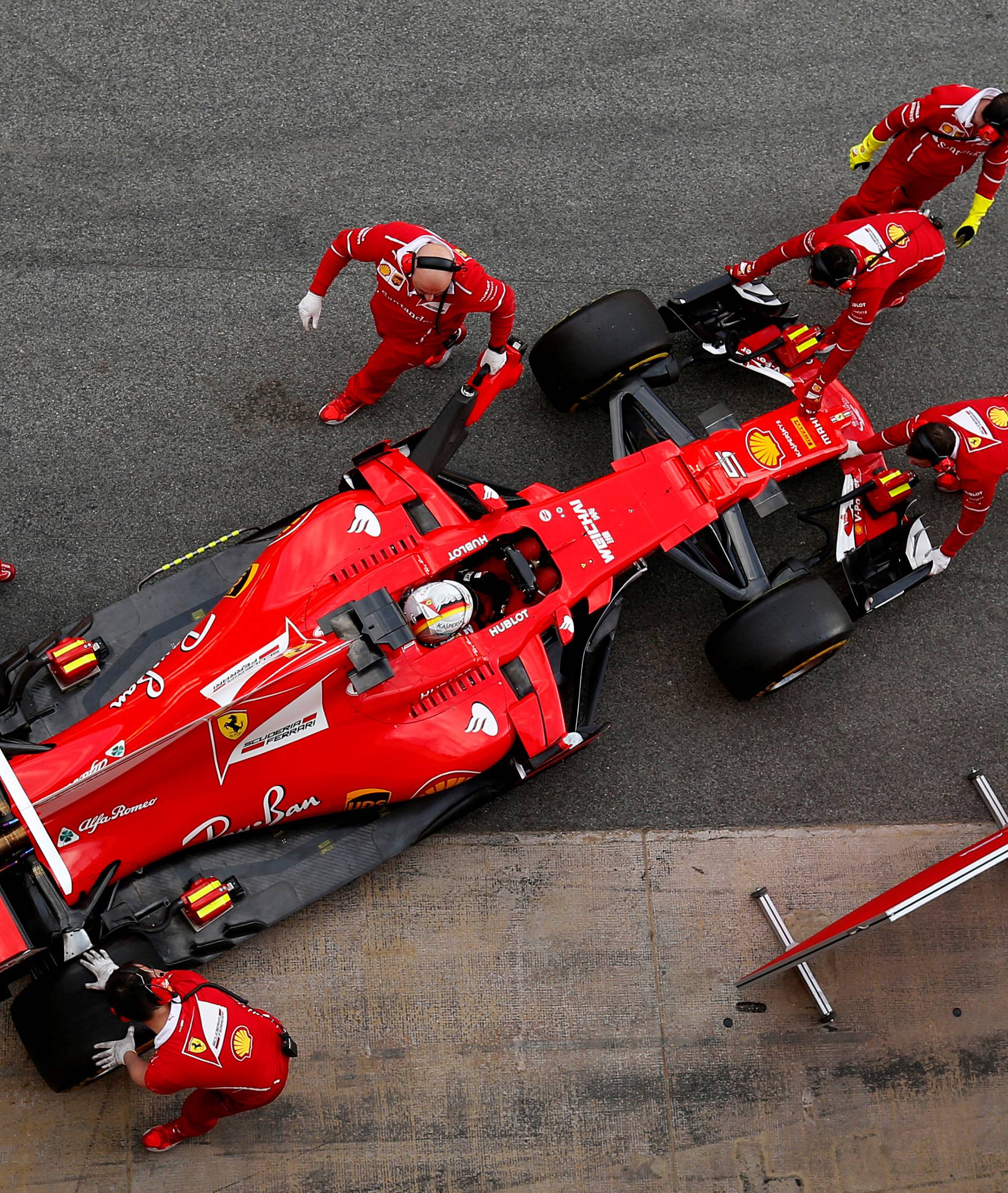 FILE PHOTO: Formula One - F1 - Test session