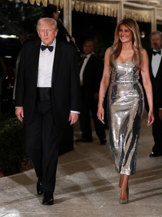 New Year's Eve party at Mar-a-Lago Club in Palm Beach