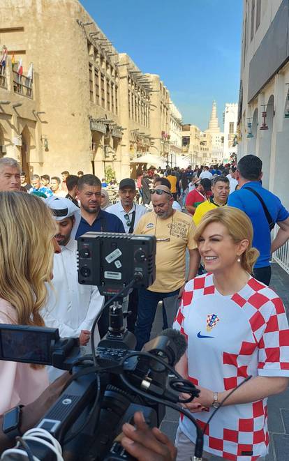 Kolinda u Dohi, brojni je tražili fotku: 'Osjećam se baš sigurno'