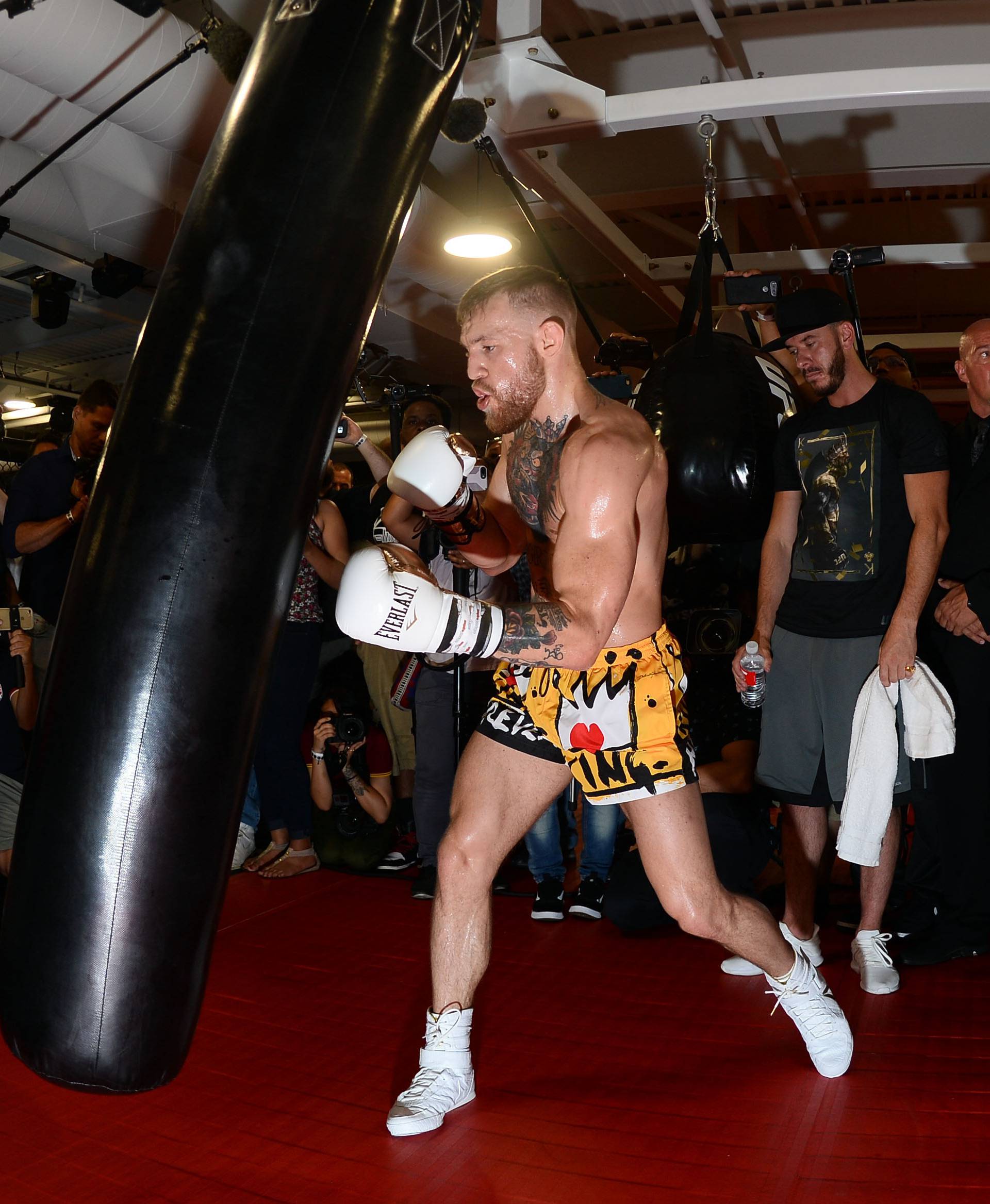 Boxing: McGregor Media Workout