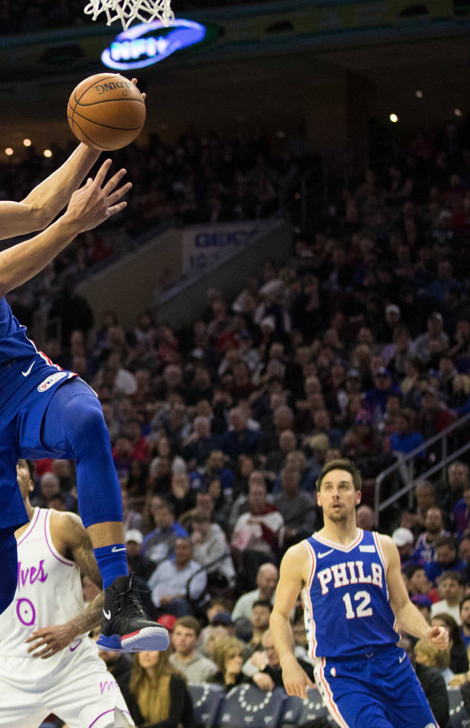 NBA: Minnesota Timberwolves at Philadelphia 76ers