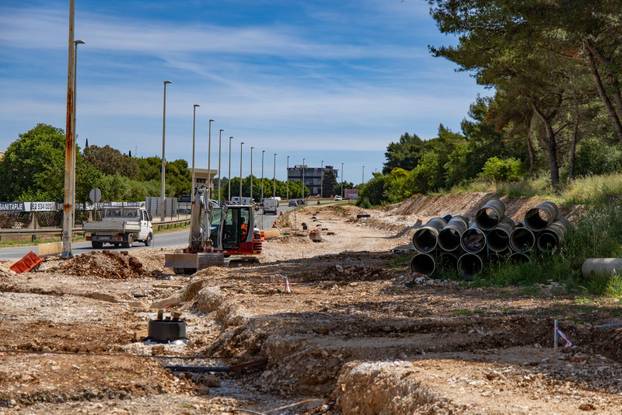 Pula: Radovi na Velom Vrhu