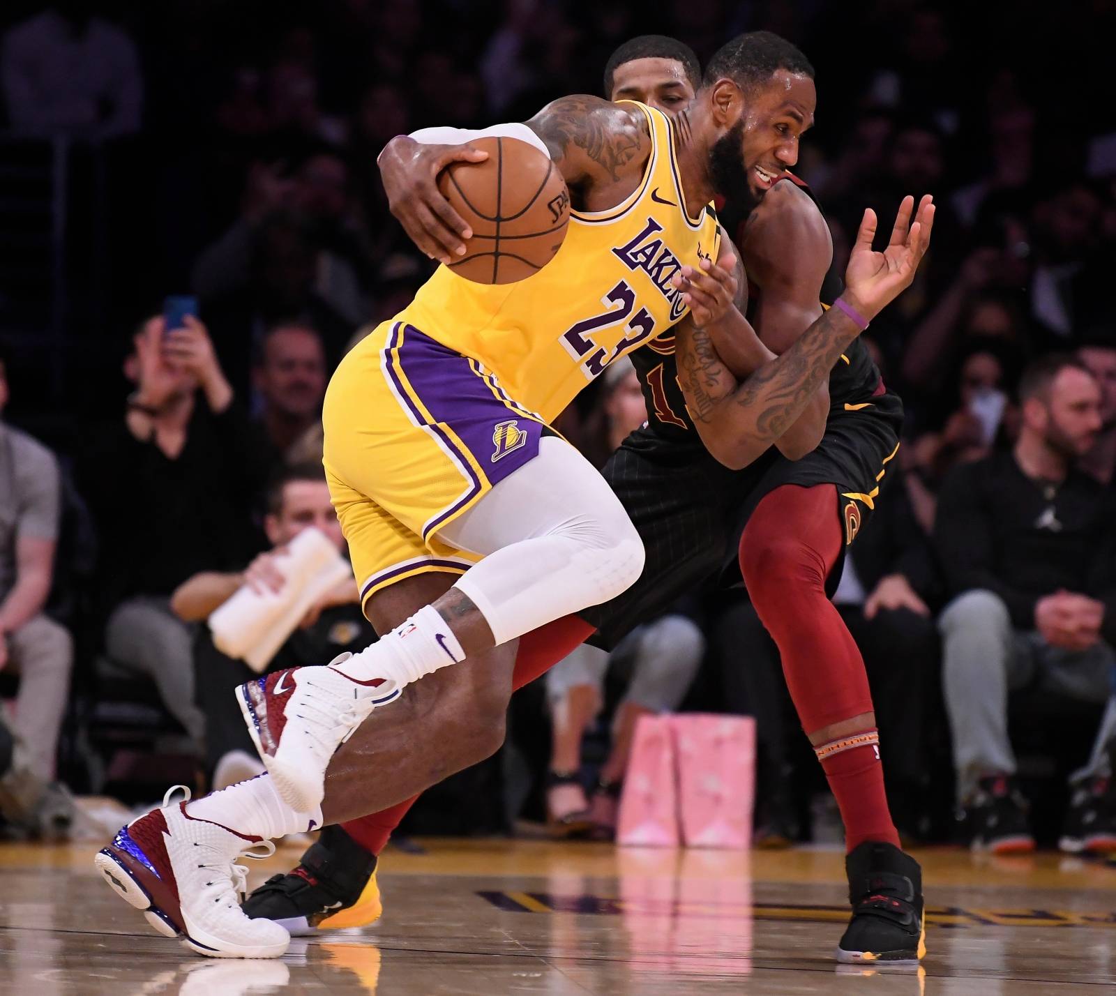 NBA: Cleveland Cavaliers at Los Angeles Lakers