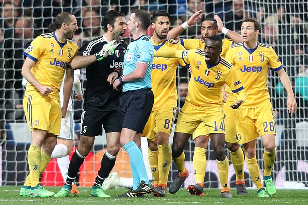 REAL MADRID v JUVENTUS FOOTBALL CLUB. CHAMPIONS LEAGUE 2017/2018. QUARTER-FINALS 2ND LEG.