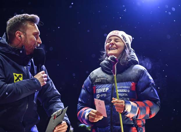 Saalbach: Zrinka Ljutić na izvlačenju brojeva za sutrašnju utrku slaloma 