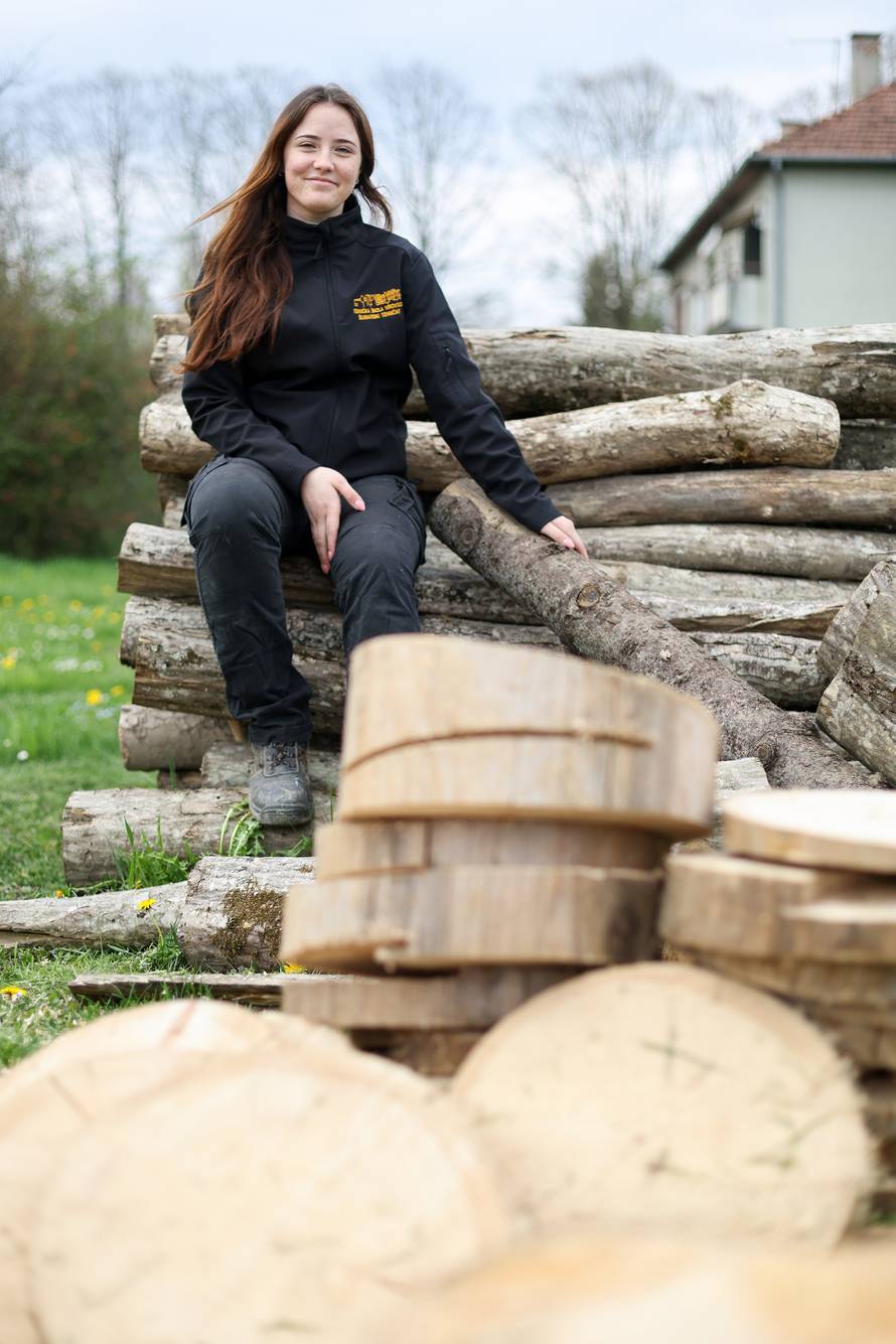 Virovitica: Matea Rodić, jedina djevojka u razredu šumarskih tehničara