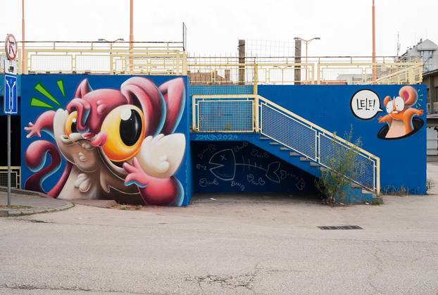 FOTO Grad pretvoren u galeriju: Pogledajte predivne murale na kućama i zgradama u Čačku