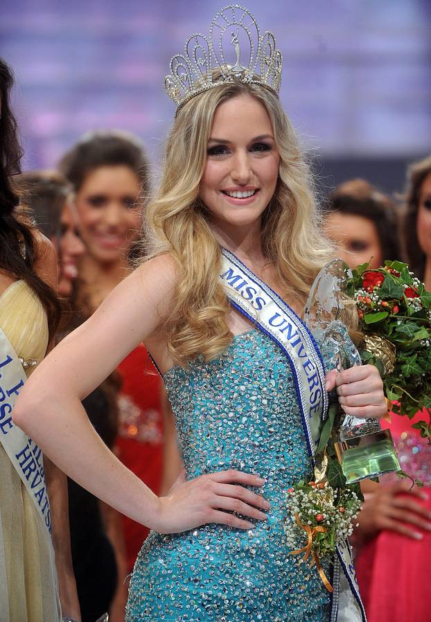 ARHIVA - 2011. Zagreb: Natalija Prica, hrvatska Miss Universe 2011.