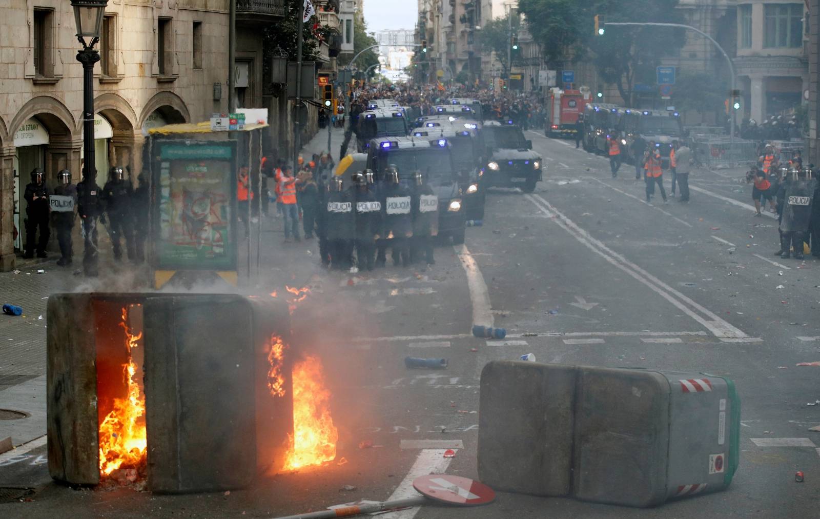 Catalonia's general strike