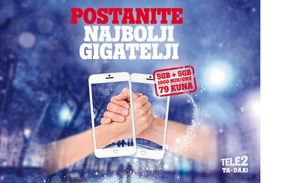 Dovođenjem prijatelja u Tele2 dobivaju se duple gige