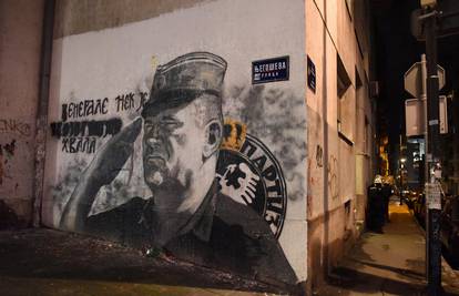 Izvjestitelji VE zatražili od srbijanskih vlasti: Uklonite mural Ratka Mladića
