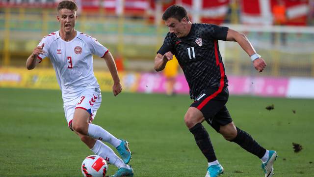 Hrvatska U-21 reprezentacija nadigrala je reprezentaciju Danske s 2:1