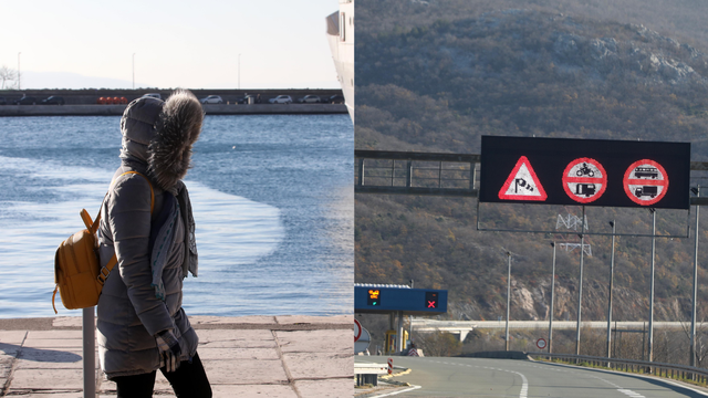 Izdan crveni meteoalarm za Dalmaciju:  'Budite spremni na poremećaje i prekid prometa'