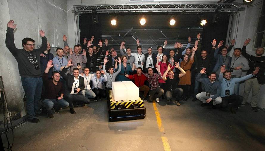 Zagreb: OsjeÄki startup Gideon Brothers predstavili prvog hrvatskog industrijskog robota