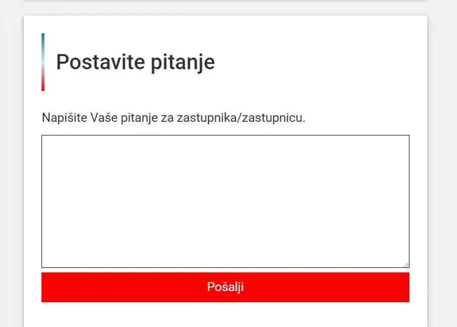 Gongov Parlametar uveo novu funkciju: Sad možete direktno pisati saborskim zastupnicima