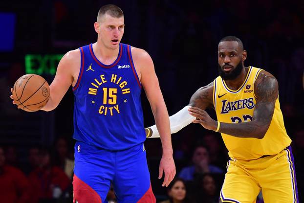 NBA: Playoffs-Denver Nuggets at Los Angeles Lakers