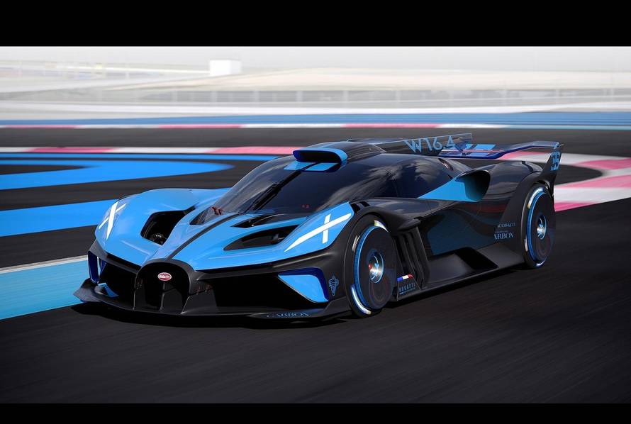 Nevjerojatni Bugatti Bolide s 1850 KS je brži i od Formule 1