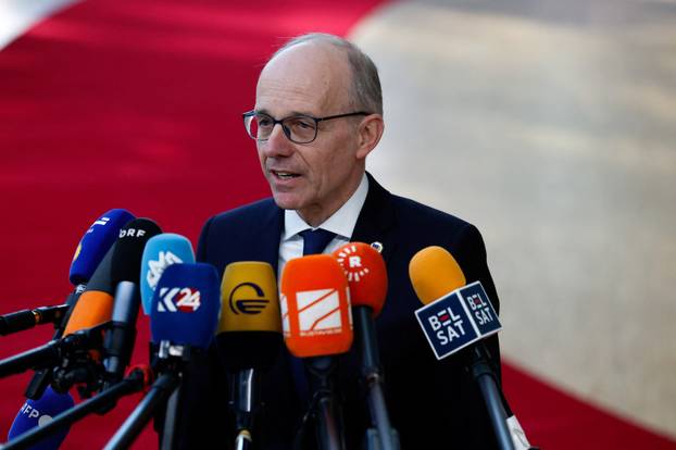 EU leaders meet to discuss Ukraine and European defence, in Brussels