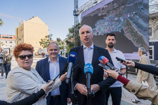 Split: Ivica Puljak predstavio je interaktivnu kartu na kojoj se mogu vidjeti svi radovi koji su provedeni tijekom njegovog mandata