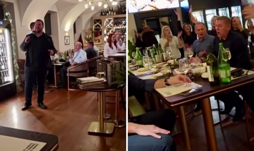 U Dali&cacute;evom 'The Familyju' svi su zapjevali 'Moja domovina': Pogledajte dio atmosfere...