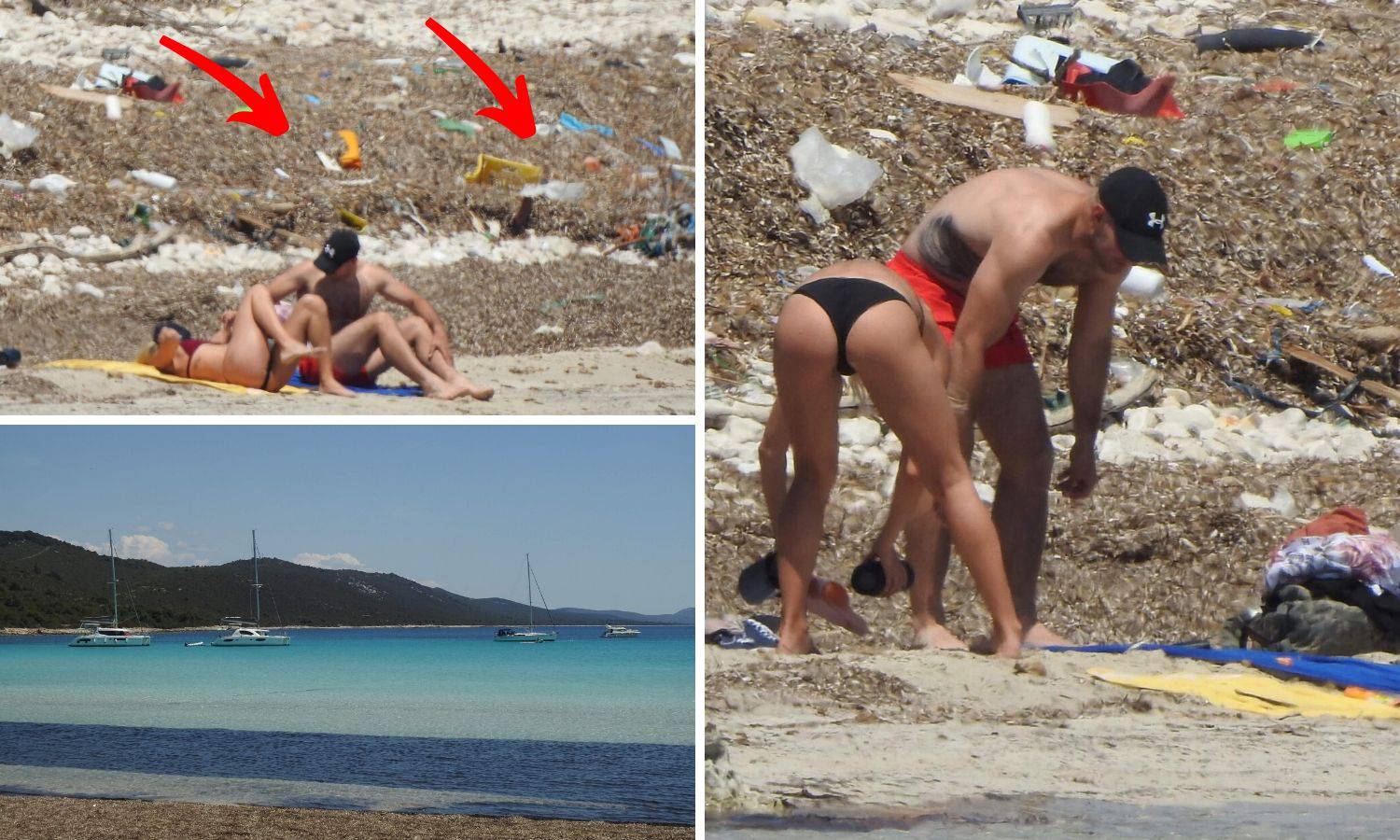 Dugi otok: Jedna od najljepših naših plaža zatrpana smećem