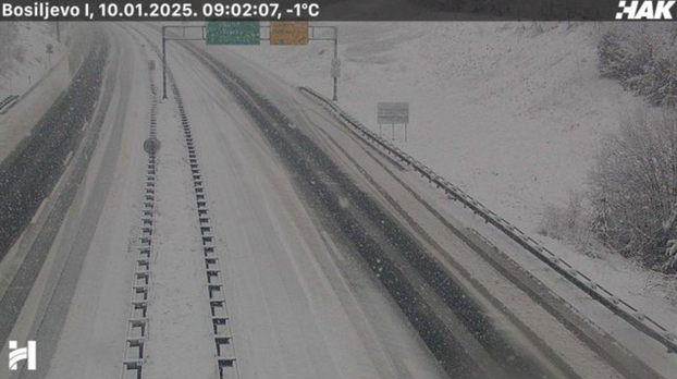 FOTO Snijeg pada diljem zemlje, evo kakvo je stanje na cestama