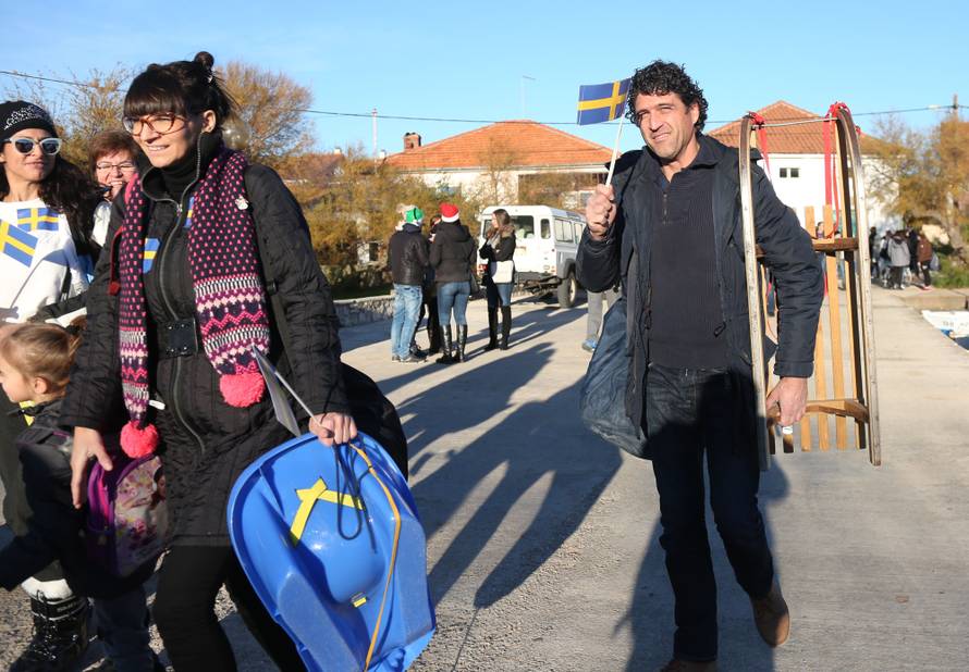 Skijaški spektakl uz more: Iška kraljica privukla je stotine ljudi