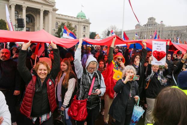 Počeo vjerojatno najveći prosvjed u povijesti Srbije "15 za 15"