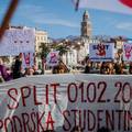 Dali su podršku studentima u Srbiji, vrijeđali ih: Policija je privela sedmero ljudi u Splitu