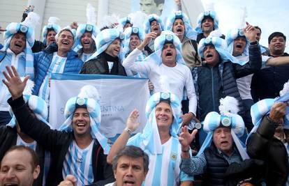 Ludnica u Areni: Argentinci u Zagrebu kao u Buenos Airesu