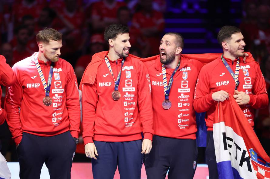 Dodjela medalja hrvatskoj rukometnoj reprezentaciji